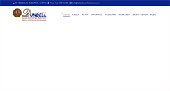 Desktop Screenshot of dunbellsecuritieslimited.com